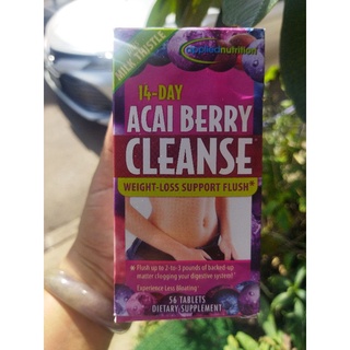 14 Days Acai Berry Cleanse 56capsules import from USAAcai Berry Cleanse Weight-Loss Support Flush