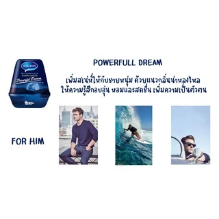 SHALDAN Scent & Care Gel กลิ่น Powerful Dream (180 กรัม)