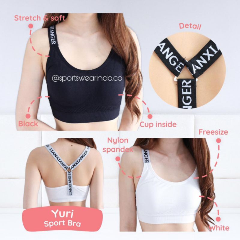 Yuri SPORT Bra / บรายิมนาสติกสตรี