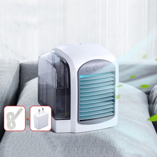 พัดลมไอเย็นพกพา ระดับความเย็นเท่าแอร์ Mini Air Conditioner Small Fan Portable Refrigeration