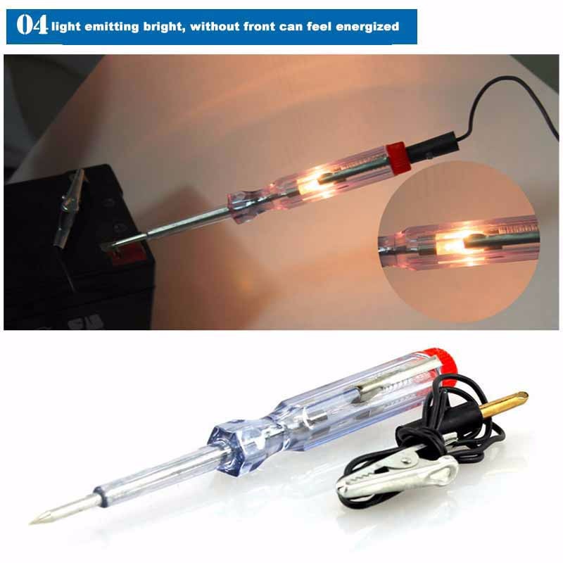 ชุดเครื่องมือตรวจเช็คไฟรถยนต์ ไขควงวัดไฟ+ปากคีบ พร้อมชุดฟิวส์ 3.5-40 Amps 10 ชิ้น