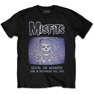 T-shirt  Misfits เสื้อยืด Unisex : StaticS-5XL