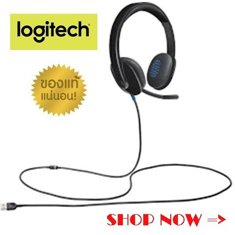หูฟัง Logitech® USB Headset H540 - Black - AP, LGT-981-000482