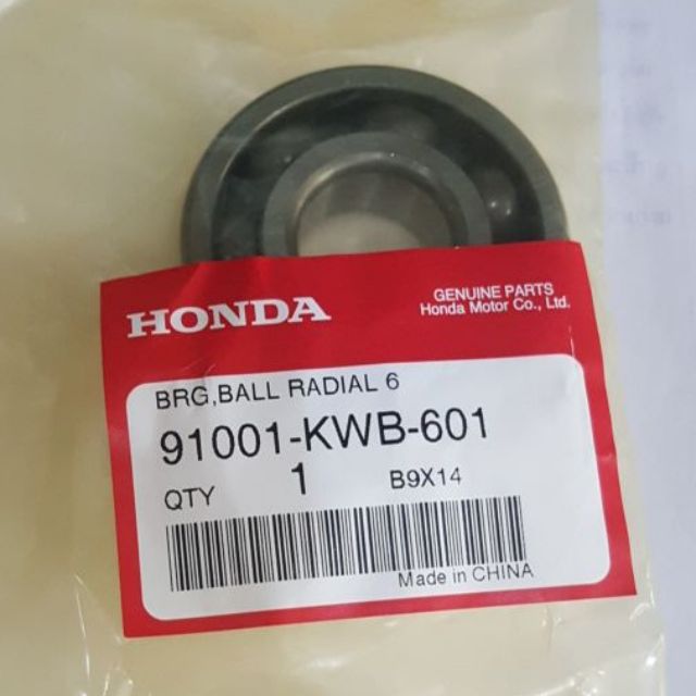 ลูกปืนเบอร์ 63/22 (แท้ศูนย์) 91001-KWB-601 ใส่ลูกปืนข้างข้อ WAVE-110I(09-19)WAVE-125I(12-19) และ KOYO ราคา ตลับ ละ