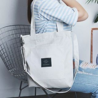 กระเป๋าผ้า white tote