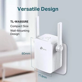 TP-LINK (TL-WA855RE) 300Mbps ย่าน 2.4GHz Wi-Fi Range Extender อุปกรณ์ช่วยขยายสัญญาณ LT