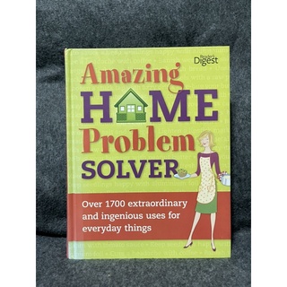 หนังสือ ENG. - (2ndHand Book) Amazing Home Problem Solver Hardcover - ‎READER DIGEST