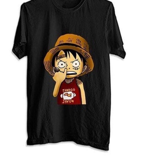 คอลูกเรือใหม่ล่าสุด - เสื้อยืด ผ้าฝ้าย พิมพ์ลาย 30S luffy GUPIL lufi onepeace monkey d luffy Pick upilS-5XL