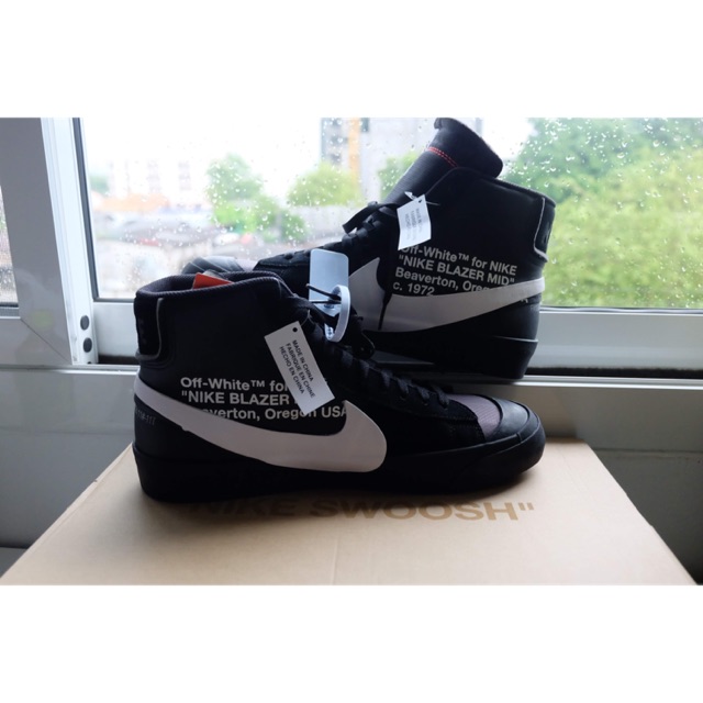 Off white X Nike Blazer Grim reaper