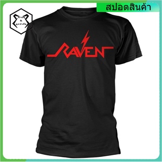 เสื้อยืด ผ้าฝ้าย พิมพ์ลายโลโก้ Raven Red Ring Spun สวมใส่สบาย 2022