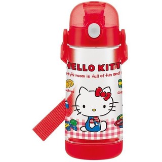 กระติกน้ำใสแบบยกดื่ม ลาย Hello Kitty / kt HelloKitty