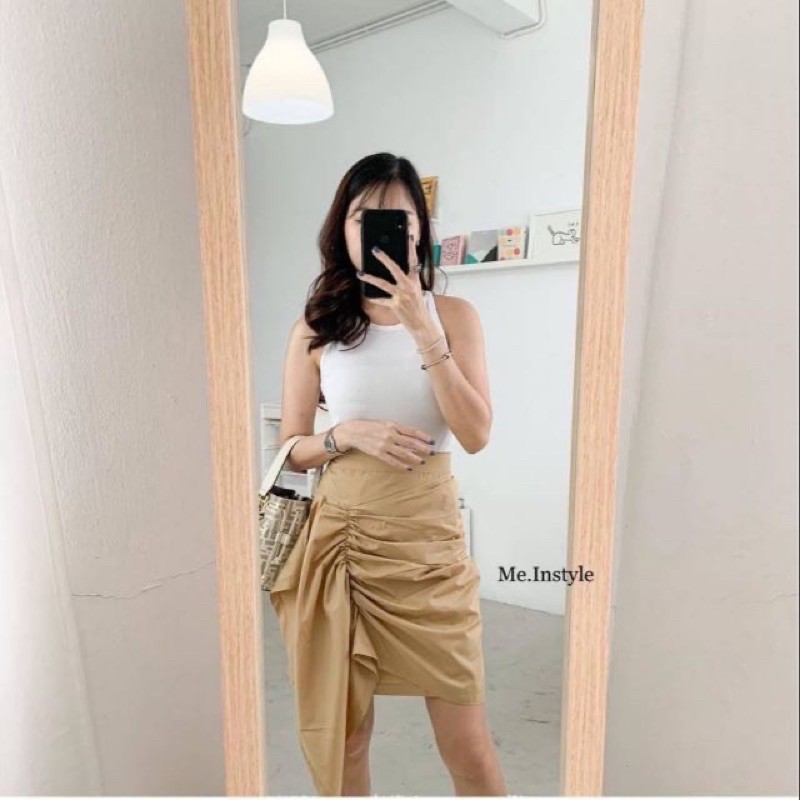 กระโปรงจีบข้าง me.instyle