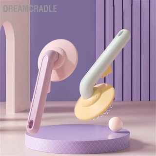 Dreamcradle แปรงหวีขนสัตว์เลี้ยง ซิลิโคน ทําความสะอาดตัวเอง สะดวกสบาย พร้อมด้ามจับ สําหรับสัตว์เลี้ยง