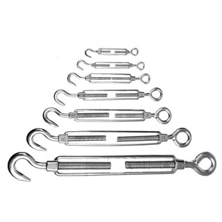 เกลียวเร่ง(STAINLESS STEEL TURNBUCKLES) ขนาด 5 , 6 , 8 ,10 , 12 มม