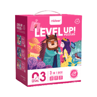 Mideer มิเดียร์ level up puzzle 3- Princess fate จิ๊กซอว์เจ้าหญิงแสนซน CT7040