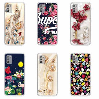 Flower Xiaomi เคส POCO M3 เคส POCO F3 Mi 11i Case Soft TPU Silicone Matte Cover Casing เคสซิลิโคน