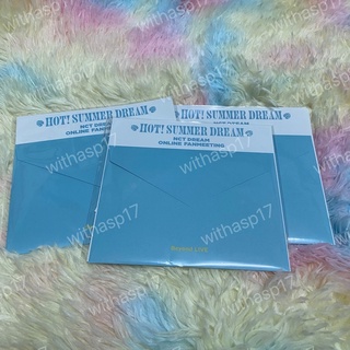 [พร้อมส่ง] SPECIAL AR TICKET SET Beyond LIVE - NCT DREAM HOT! SUMMER DREAM RENJUN JENO JAEMIN อินจุน เจโน่ แจมิน