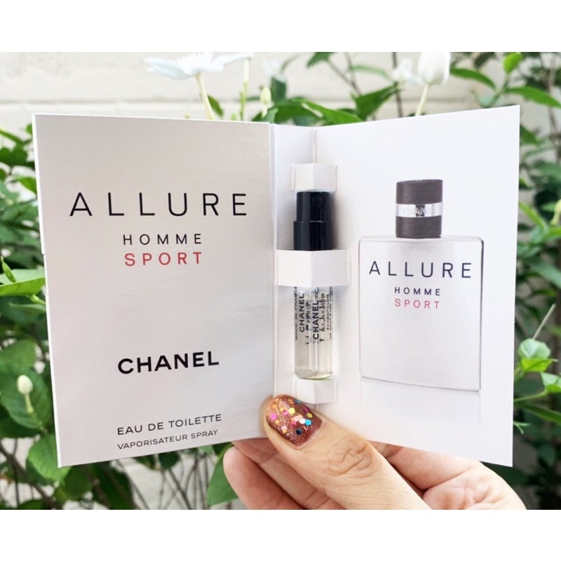 น้ำหอม Vial แท้💯% Chanel Allure Homme Sport EDT 1.5ml.