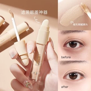 5406(ใหม่/แท้) คอนซีลเลอร์เนื้อลิควิด หัวฟองน้ำ ปกปิดรอยดำ รอยสิว ใต้ตาคล้ำ กันน้ำ ติดทน novo liquid Soft concealer