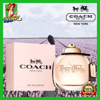 [แท้💯%] น้ำหอมผู้หญิง โค๊ท กลิ่นหอมฟุ้งละมุนละไม Coach New York EDP 90ml.(พร้อมส่ง+กล่องซีล)