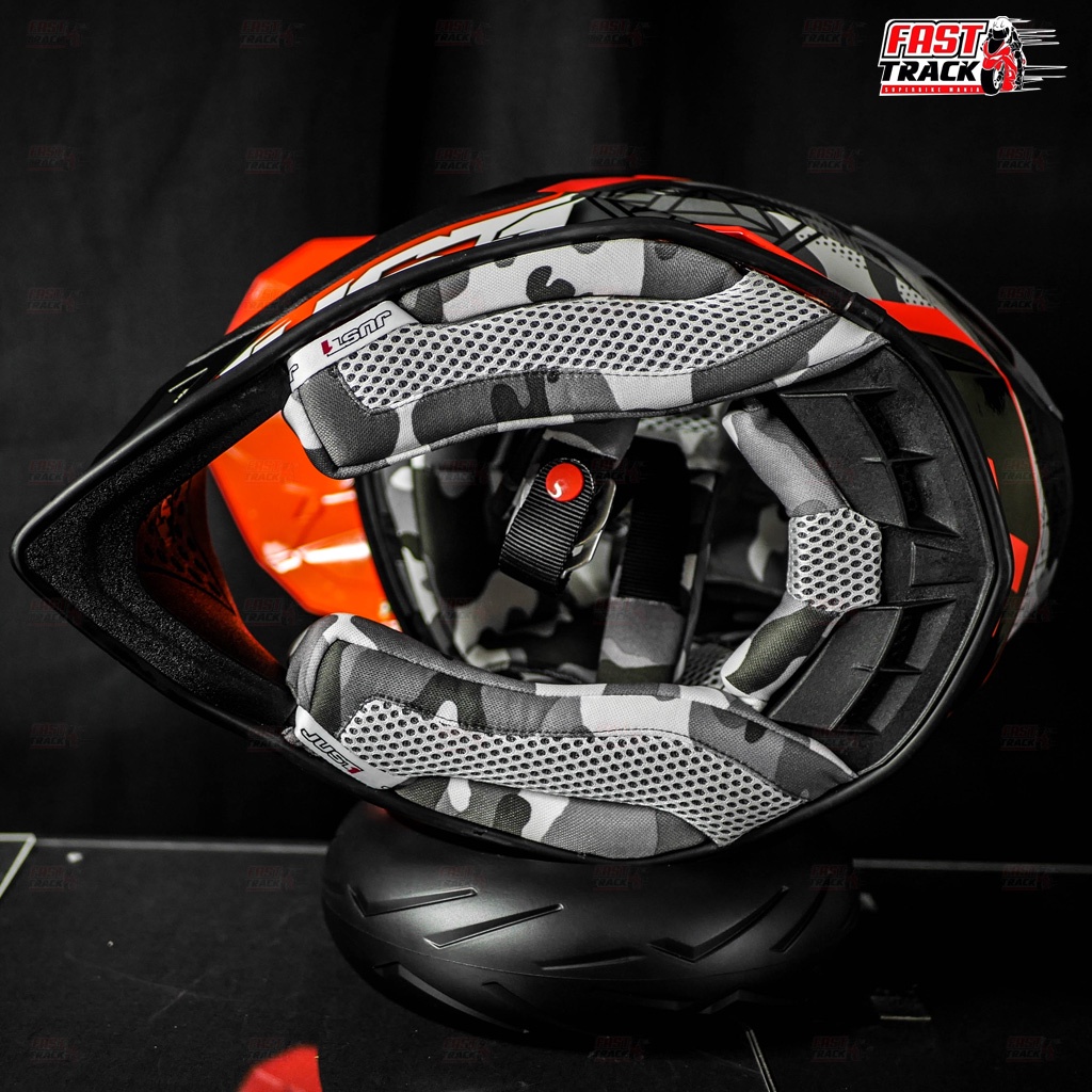 JUST1 HELMET หมวกกันน็อควิบาก รุ่น J39 - fasttrack_superbike - ThaiPick