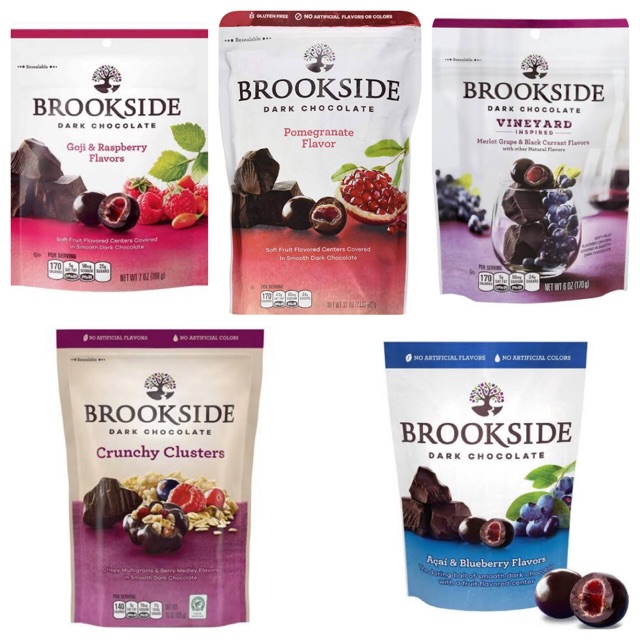 Brookside dark chocolate จาก USA มี 5 รส อ่านรายละเอียดก่อนซื้อ