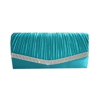 TANITTgems กระเป๋าคลัทช์สำหรับออกงานClutch Bag-Blue#932