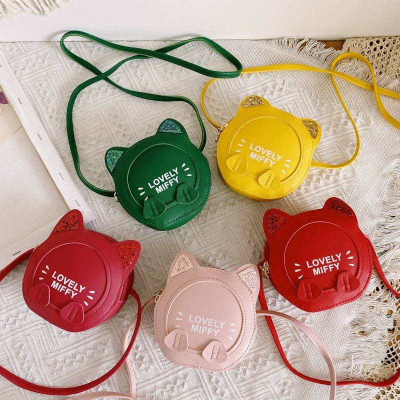 กระเป๋าเด็ก สะพายข้าง แฟชั่น น่ารักทันสมัย สีสวยงานดี ส่ง​จาก​ไทย