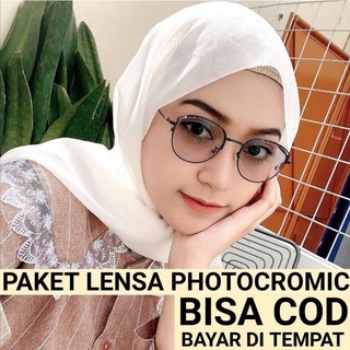 KACAMATA WANITA 1308 / KACAMATA PHOTOCROMIC / KACAMATA ANTIRADIASI