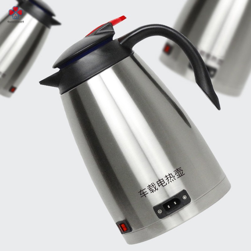 ** Stainless Steel Electric Car Kettle Automobile Electric Heating