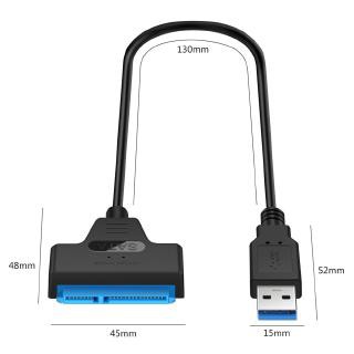 สายตัวแปลง USB 3.0 SATA Adapter 2.5 Inch Converter Cable for 2.5 inch SSD HDD Hard Disk Drive Adapter