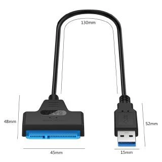 สายตัวแปลง USB 3.0 SATA Adapter 2.5 Inch Converter Cable for 2.5 inch SSD HDD Hard Disk Drive Adapter