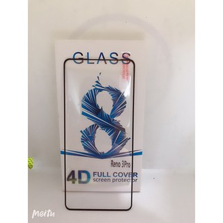 ฟิล์มกระจกนิรภัย Oppo Reno3proFull Glue