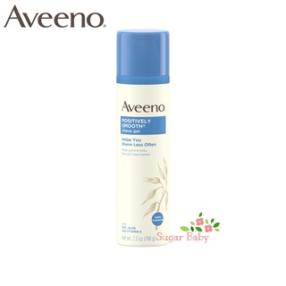 Aveeno Positively Smooth® Shave Gel 198 g ครีมกำจัดขน (198 กรัม)