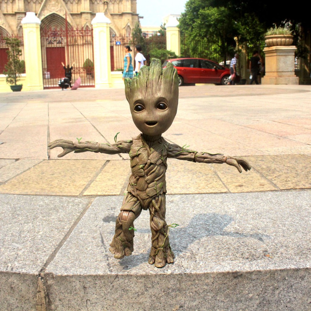 Guardians of the Galaxy Groot Groot Little Tree Man Baby HT 1:1 Movable ...