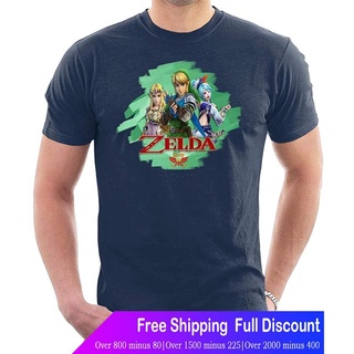 ตำนานแห่งเซลด้าเสื้อยืดถักฤดูร้อน Legend Of Zelda Hyrule Warrior Mens T-Shirt The Legend of Zelda Short sleeve T-shirts