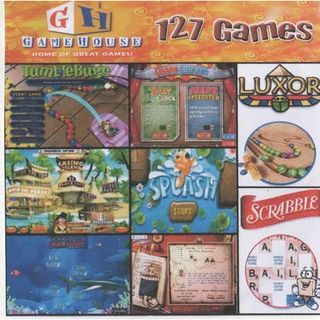 แผ่นเกมส์ คอมพิวเตอร์ PC Game House 127 Games ( 1 CD )