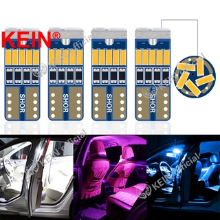 Kein T10 ไฟ Led W5W 194 4014 15 Smd 360 องศาสําหรับติดป้ายทะเบียนรถยนต์ 12V