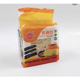 ฟองเต้าหู้ทอดแผ่น หมาล่า ชาบู สุกี้ หม้อไฟ 200G/PACK EVERBEST