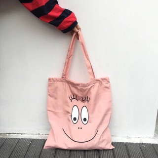 กระเป๋าbarbapapaพร้อมส่ง