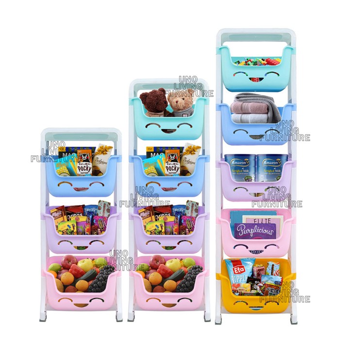ORIGINAL CLUB HAPPY MULTIPURPOSE STACKING SHELF / เสื้อผ้าผู้หญิง / STACKING SHELF - 2 STORIES ใหม่ล