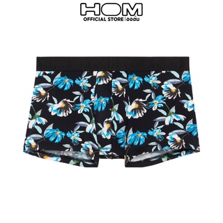 HOM (ออฮ์ม) รุ่น 405705-P004 กางเกงในชาย Boxer ผ้า Polyamide เย็นเวลาใส่ ผิวสัมผัสนุ่ม เป้ากระชับได้รูป ปลายขาไม่ม้วน