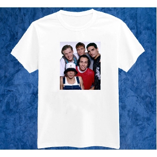 Backstreet Boys เสื้อเชิ้ตผ้าฝ้าย Unisex nbQ