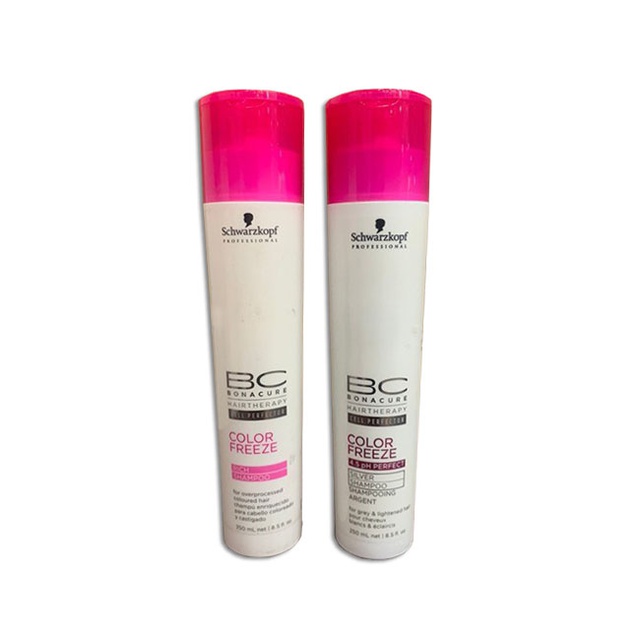 Schwarzkopf BC Color Freeze Shampoo / BC Color Freeze Silver Shampoo เพื่อผมทำสี