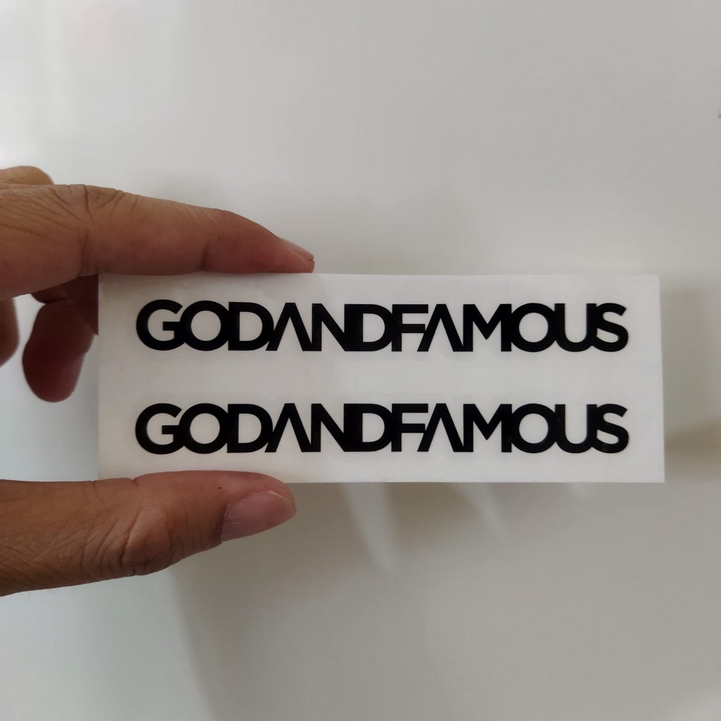 สติกเกอร์ตัดสติกเกอร์จักรยานเสือหมอบโลโก้จักรยานคงที่ไวนิล godandfamous