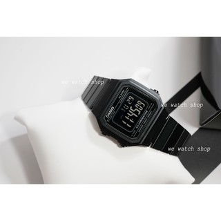 CASIO ของเเท้ CMG Standard รุ่น B650WB-1BDF สีดำ สายเหล็ก สินค้าใหม่ ของเเท้ รับประกันศูนย์  CMG