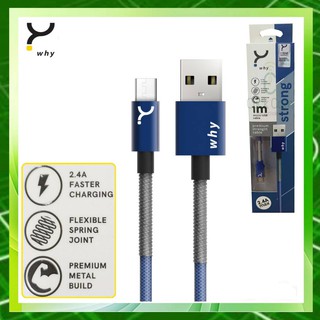 สายชาร์จ Why Cable Micro 2.4A Strong UC-1111A