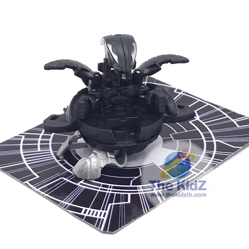 Bakugan Black Darkus Cyclone Percival Mechtanium Surge(spinning)