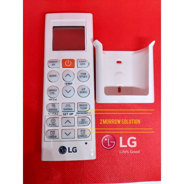 รีโมทแอร์LGสำหรับแอร์ติดผนัง LGรุ่นใหม่ระบบอินเวอร์เตอร์