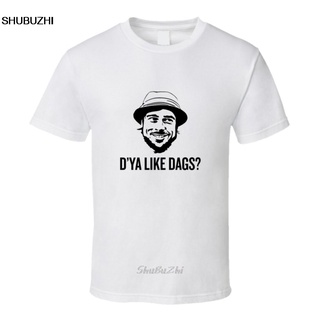 เสื้อยืดผ้าฝ้ายพิมพ์ลายแฟชั่น The Snatch DYa Like Dags? เสื้อยืด ผ้าฝ้าย พิมพ์ลาย Micky Brad Pitt แฟชั่นฤดูร้อน สําหรับ
